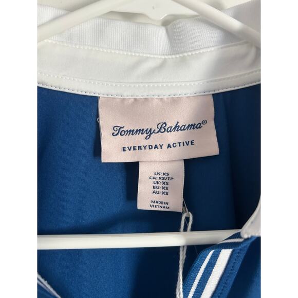 Tommy Bahama Everyday Active Sleeveless Polo NWT Size XS Blue - Picture 3 of 6